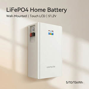 Batería de Iones de Litio de 48V 200AH Montada en Pared, 5kW Blanca, 15KWH, Almacenamiento de Energía Solar Doméstica con Salida de CA - Product Image 4