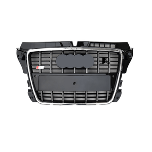 Kit de carrosserie de haute qualité <span class=keywords><strong>calandre</strong></span> avant noir gris pour AUD-I <span class=keywords><strong>A3</strong></span> 2009 2010 <span class=keywords><strong>2011</strong></span> 2012 2013 mise à niveau S3 Style remplacement sans perte - Product Image 5