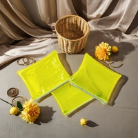 Pochette de voyage transparente en PVC rose fluo mignonne avec fermeture éclair, sac à maquillage, sac cadeau pour enfants avec logo en relief, fermeture éclair en vinyle