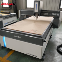 Machine de fraisage CNC 3 axes robuste et économique pour le bois, modèle 1325 Gantry Sculpture, table 1212 (4x8, 5x10) pour le travail du bois MDF
