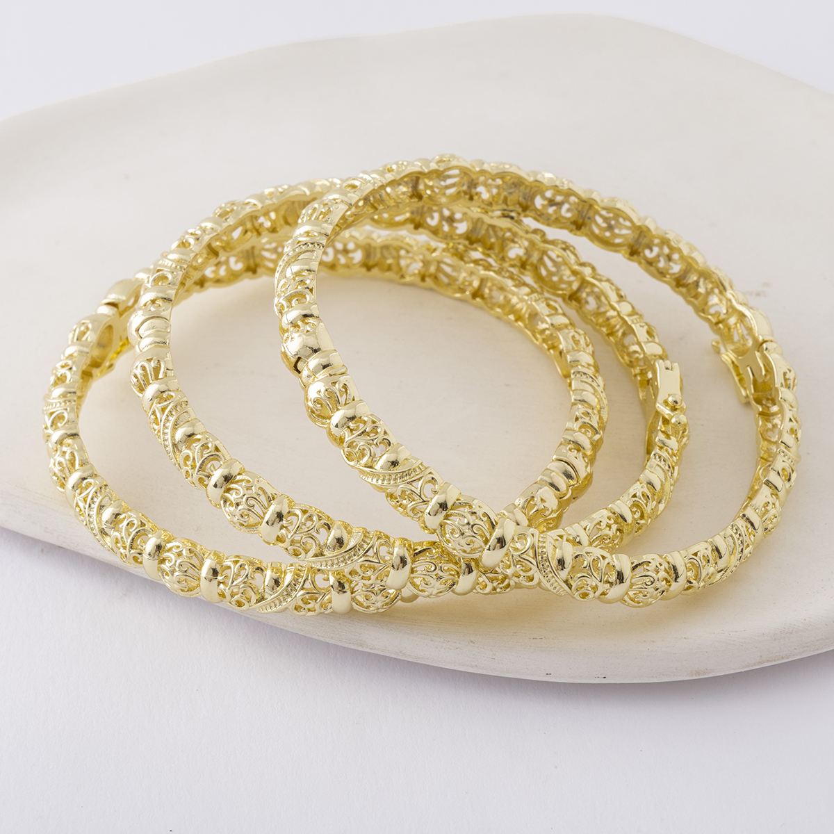 stone gold design bangle kara
