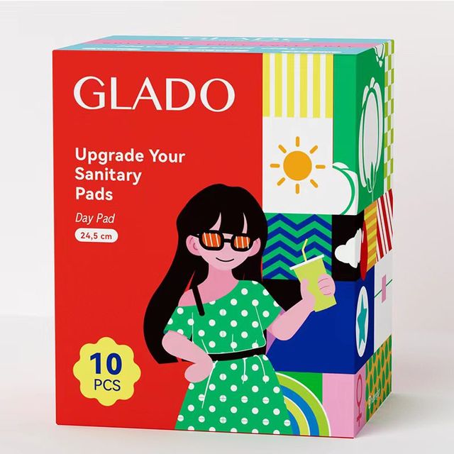 OEM ODM Brand Girls Premium PE Film Sanitary Napkin Natural Anion Sanitary Pads for Women