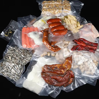 Pochette en plastique à impression personnalisée joint de stockage BOPE recycler les sacs d'emballage sous vide biodégradables pour aliments