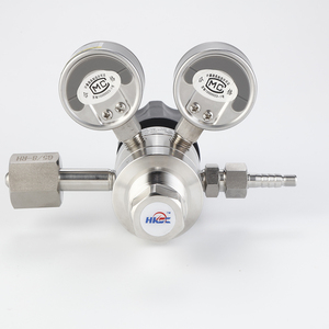 Régulateur de pression HKSC SS316L 3500 PSI à haut débit pour gaz acétylène, raccord 1/4" NPT, système de gaz industriel - Product Image 2