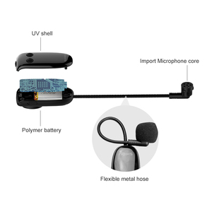 Bán buôn S2 giá rẻ giá <span class=keywords><strong>Bluetooth</strong></span> Karaoke Đầu Mic Di động UHF không dây Headband Micro - Product Image 5