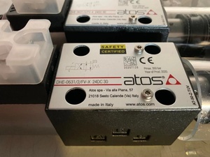โซลินอยด์วาล์ว ATOS DHE-0631/2/FV-X 24DC 30 แบบไฮเทมป์ซีล NG10 ไฮดรอลิกสปูล - Product Image 3