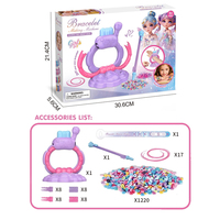 Kit de Bricolage de Bijoux pour Filles en Gros, Machine Automatique à Perles pour Créer des Bracelets d'Amitié pour Enfants