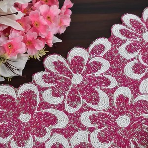 Más Vendido: Camino de Mesa Bordado Floral Hecho a Mano Ali Fashion Art AFA01, 5mm de Grosor, Acabado Premium, Ecológico y Duradero - Product Image 3