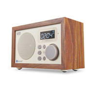 Untuk Speaker D50 untuk Radio FM 5.3 Antena Bawaan Jam Alarm Suara Berkualitas Tinggi Subwoofer USB/TF Dukungan MP3