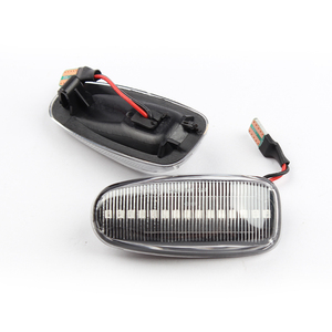 Autodragons Clignotants latéraux dynamiques à LED pour voiture, indicateur de direction fumé pour Classe C W202 W210 S202 C208 Classe E Classe V - Product Image 3