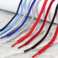 Lacets tressés en polyester O-MAK WO603R960 de 6 mm d'épaisseur, longueur personnalisée, pour bottes Martin, baskets décontractées et chaussures de sport