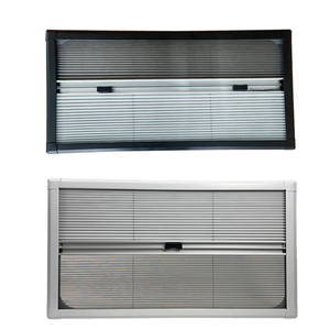 Accessoires pour <span class=keywords><strong>camping</strong></span>-<span class=keywords><strong>car</strong></span>, fenêtre de caravane en aluminium 900x450mm avec moustiquaire plissée et rideau pour remorque, <span class=keywords><strong>camping</strong></span>-<span class=keywords><strong>car</strong></span>, fourgonnette - Product Image 6