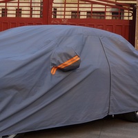 Housse de voiture professionnelle, 17 ans d'expérience de fabrication, OXFORD/PE argent, imperméable, protection solaire, protection quatre saisons, 90%