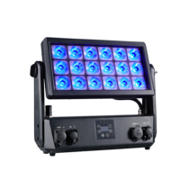 Projecteur LED étanche BJ 18*20W pour extérieur, avec perles LED (6-en-1) DMX, idéal pour mariages, fêtes et éclairage de scène