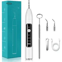 Nouveau Nettoyeur de Dents Électrique Portable 2026 à Haute Fréquence de Vibration, Sans Fil, Rechargeable, en Plastique, pour Éliminer le Tartre et la Plaque Dentaire