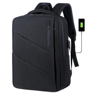 Mochila para ordenador portátil de gran capacidad para hombre, morral de negocios a la moda de marca privada con carga USB, bolsa de ordenador de ocio - Product Image 3