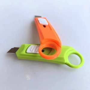 Outils de coupe-papier Offre Spéciale de bonne performance manche en plastique ABS lame rétractable de 9mm couteau de livraison express - Product Image 4