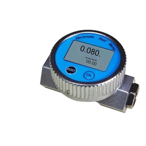 Digital Fuel Gauge Waterproof Turbine Flowmeter For Water Diesel Fuel Kerosene Oil Testing Turbine Fuel Flow Meter