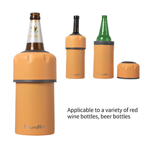 <span class=keywords><strong>Thermos</strong></span> moderne en acier inoxydable 304 de 750 ml à double paroi isolé, chaud et <span class=keywords><strong>froid</strong></span>, avec couvercle, adapté aux bouteilles de vin - Product Image 5