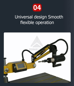 Machine de taraudage articulée électrique de filetage en acier d'écran tactile de servomoteur de Protection de haute qualité - Product Image 6