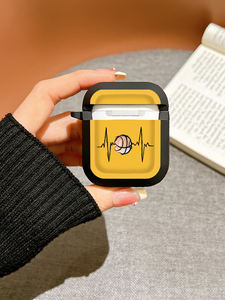 Étui pour écouteurs à thème basket-ball, <span class=keywords><strong>coque</strong></span> en TPU avec motif de <span class=keywords><strong>couple</strong></span> de dessins animés, étui antichoc pour <span class=keywords><strong>AirPods</strong></span>, style mignon <span class=keywords><strong>AirPods</strong></span> 1/2/Pro/Pro 2 - Product Image 5