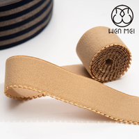Bande élastique en nylon à bord ondulé de haute qualité pour soutien-gorge et sous-vêtements, vente en gros, élastique picot Wenmei Xia13, 50 yards/rouleau