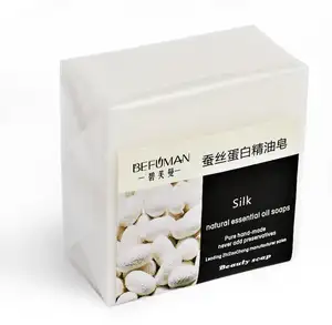 pure hand-made silk soap with natural essential oil good price 100g