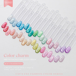 Gel Líquido LED Macaron Cat Eye, Set de 36 Colores, Sin HEMA ni TPO, Colores Arcoíris, Suministros <span class=keywords><strong>para</strong></span> Arte de <span class=keywords><strong>Uñas</strong></span> - Product Image 2