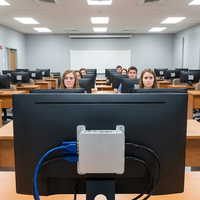 PC Industrial I7-6500U I5-6200U I5-7200U GY-K26 -40~60 ° Mini Computadora con Amplio Rango de Temperatura y 6 Puertos COM Opcionales
