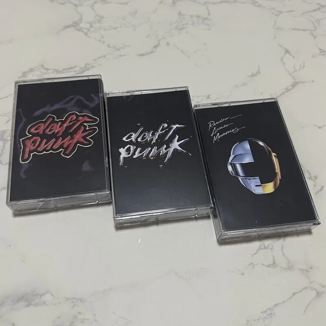 Retro Electronic Dance Music Cassette Tape Collection
