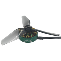 Moteur Brushless 2004 à Aimant Permanent Étanche IP54 1850-3000KV avec Arbre en Alliage de Titane Personnalisable Puissant pour Drone 3-6S