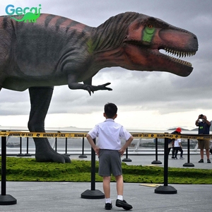 Gecai Museum 3d Véritable Robot Réaliste Animatronique Dinosaure Grand T-rex Dinos Statues Modèle Pour Parc - Product Image 1