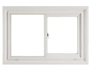 Modern Villa House metal frame white glass tempered glass Top 10 Supplier NFRC Standard UPVC Sliding Windows
