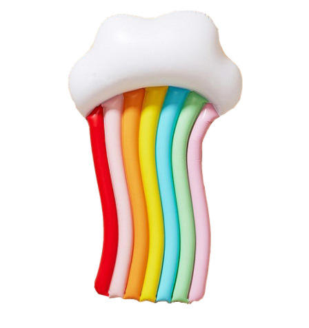 Chaise longue arc-en-ciel