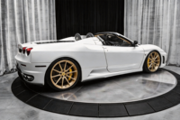 Rines Cóncavos Forjados de Aleación en Oro Satinado de 18, 19, 20, 21 y 22 Pulgadas, 5*114.3, 5*108, Multirradio para Autos Deportivos Ferrari