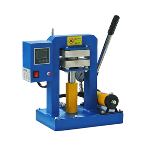 Máquina de prensado en caliente de laboratorio de acero inoxidable OEM personalizable para sinterización de materiales de electrodos de batería - Product Image 1