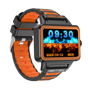 Jam tangan pintar S666, arloji cerdas S666 dengan chip jam profesional, tidak perlu terhubung dengan pengingat telepon, bermain game persegi - Product Image 3