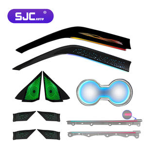 SJC Auto 64 couleurs Lumière d'ambiance pour <span class=keywords><strong>Toyota</strong></span> 8ème Camry 2018-2023 LHD/RHD Kit de lumière d'ambiance intérieure de voiture LED de haute qualité - Product Image 1