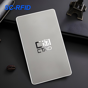 Tarjeta personalizada de acero inoxidable y aluminio, tarjeta de visita de metal en blanco personalizada de lujo, diseño de tarjetas de visita, diseño de tarjetas de visita, para pequeñas empresas - Product Image 3