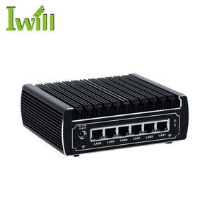 Pfsense router N13 barebone i3 7100U sin ventilador AES-NI micro <span class=keywords><strong>firewall</strong></span> aparato con 6 Intel gigabit lan - Product Image 2