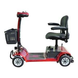 RACCEWAY SPLIT Carro de Cuatro Ruedas Rojo, Accesorio para Scooter para Discapacitados, Capacidad de Carga de 120 kg, Batería Extraíble, 250 W, 6 km/h, Eld - Product Image 4