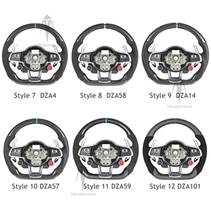 Volant de direction en fibre de carbone LED adapté aux Volkswagen GTI GTS R GTD MK7 <span class=keywords><strong>Golf</strong></span> 6 7 GTD Polo, volant de direction pour VW durable - Product Image 4