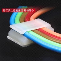 Pince de câble en nylon adhésif pour fixation de fil Pince de câble 3M