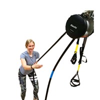 Appareil d'entraînement à suspension par corde sans fin pour le fitness, réglable, pour l'escalade et l'entraînement d'endurance