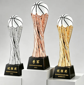 Trofeo Sfera di Cristallo Personalizzato per Badminton, Baseball, Calcio, Golf, Trofei di Lega, Premi in Cristallo, Souvenir Sportivi, Oggetti Artigianali - Product Image 1