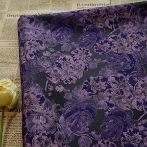 Oferta Especial: Tela Brocada Jacquard Personalizada, Resistente a las Arrugas, Transpirable, <span class=keywords><strong>de</strong></span> Poliéster Metálico <span class=keywords><strong>para</strong></span> Forro <span class=keywords><strong>de</strong></span> Vestidos, Bolsos y Abrigos <span class=keywords><strong>de</strong></span> Mujer - Product Image 2