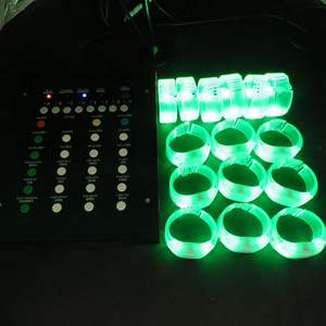 Pulsera LED TPU+ABS para Niños Jumon, Activada por Sonido, Controlada por DMX, con Logotipo Personalizado para Fiestas y Eventos - Product Image 4
