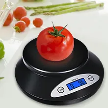 Timbangan makanan dapur Digital khusus, alat makanan rumah tangga dengan mangkuk dapat dilepas, timbangan berat makanan 5kg/1g 11LB/0.1oz