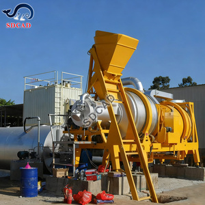 Mélangeur d'asphalte portable, production de recyclage à chaud d'asphalte, véhicule de réparation de chaussée - Product Image 1