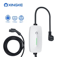 Chargeur de voiture électrique portable Xingke X7 ultra-léger 32A 7kW, rangement facile, station de recharge personnelle pour voiture électrique